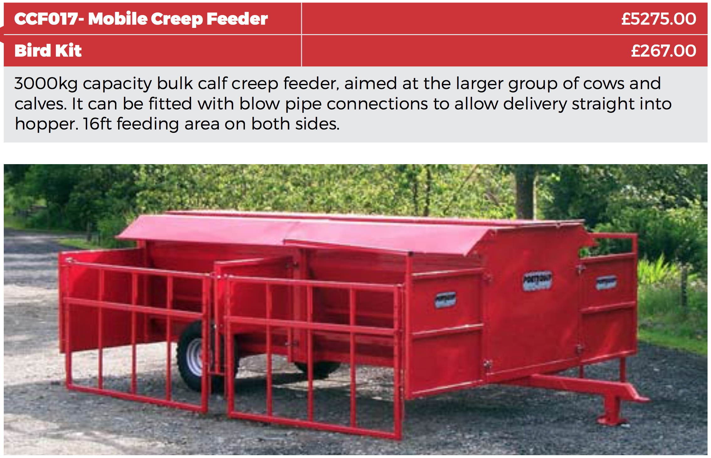 Calf Creep Feeders Halse